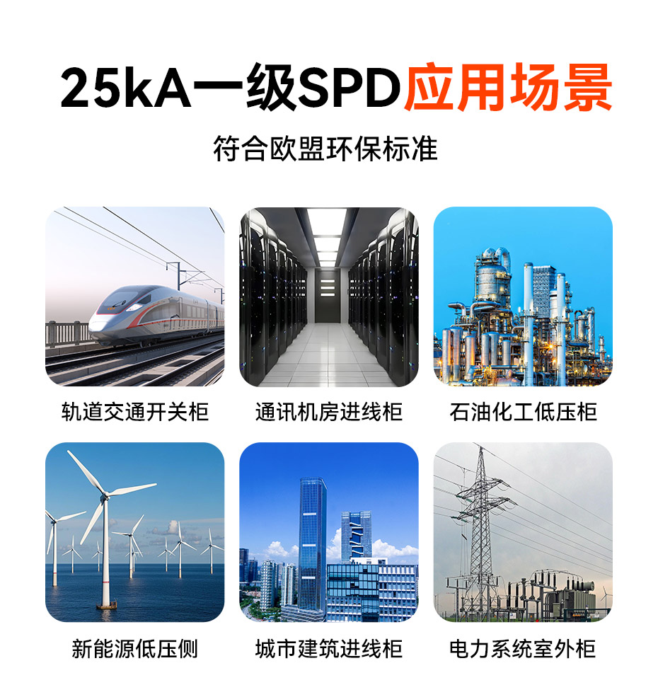 25kA一级浪涌保护器使用场景
